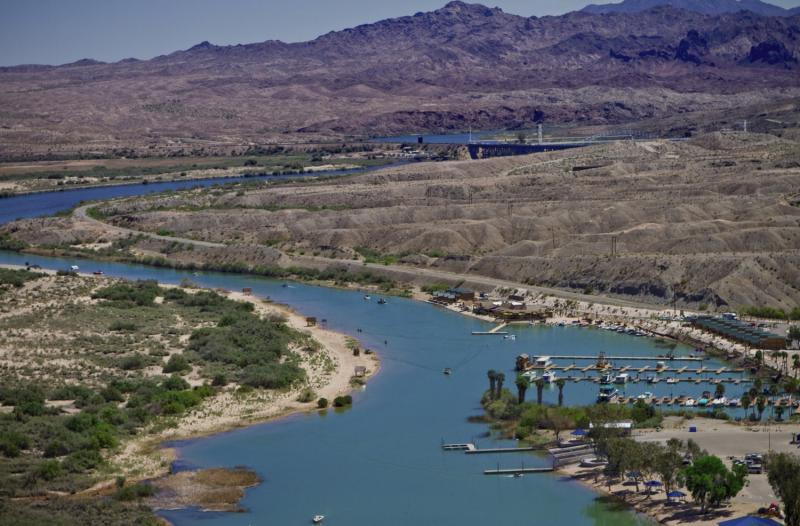 Pirate Cove Resort & Marina Needles Exterior foto