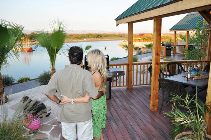 Pirate Cove Resort & Marina Needles Exterior foto